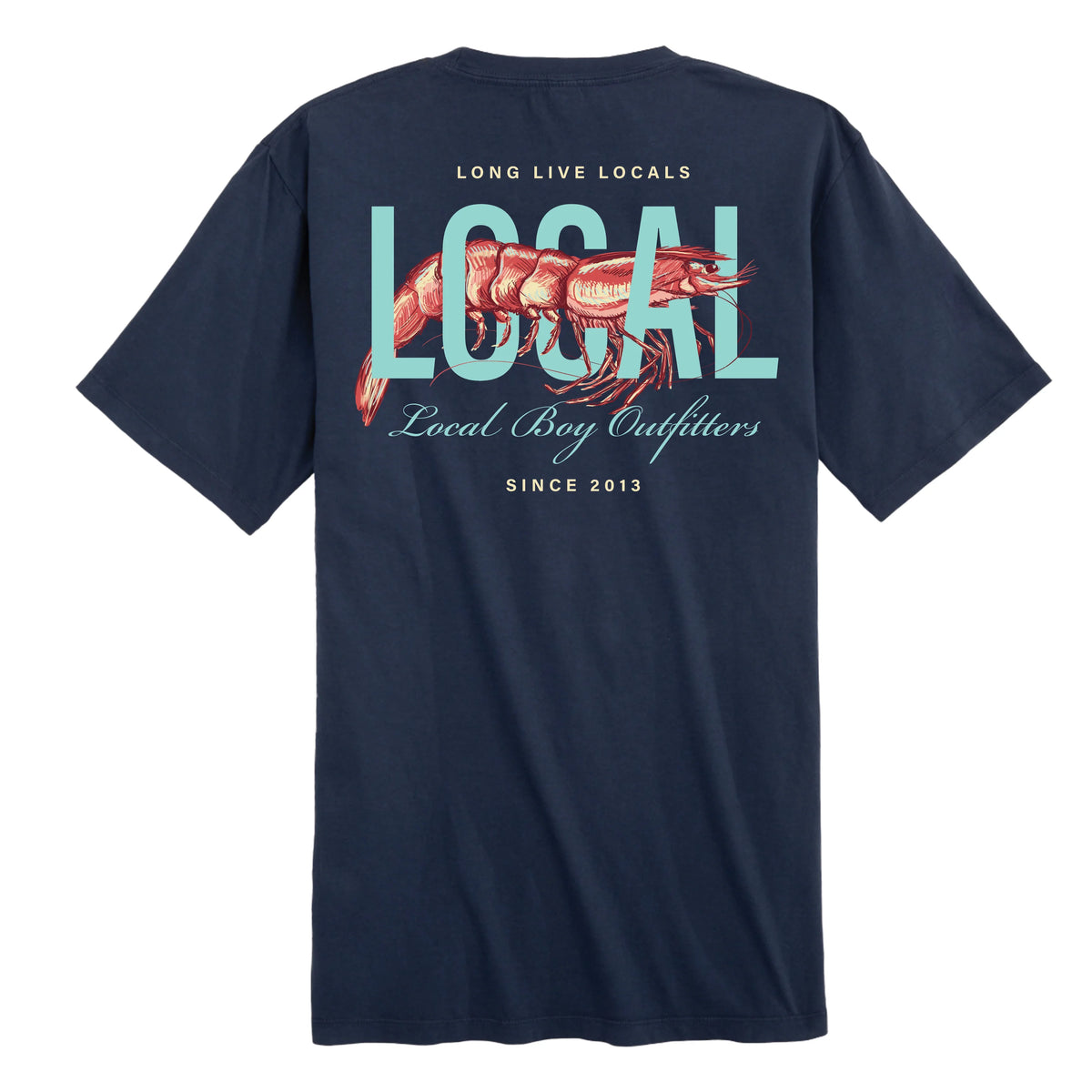 LOCAL BOY OUTFITTERS Men's Tees Local Boy Shrimpy T-Shirt