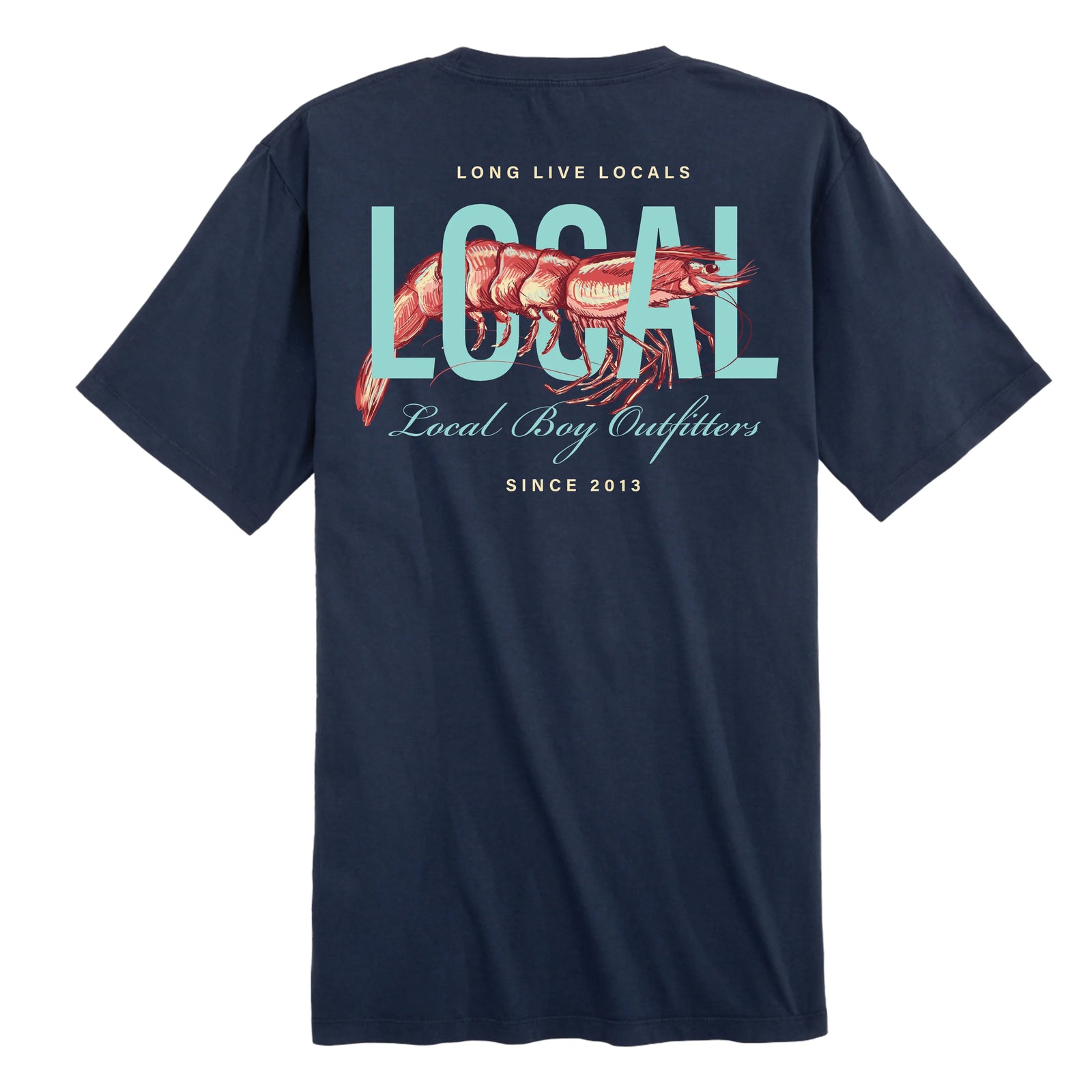 LOCAL BOY OUTFITTERS Men's Tees Local Boy Shrimpy T-Shirt
