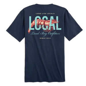 LOCAL BOY OUTFITTERS Men's Tees Local Boy Shrimpy T-Shirt
