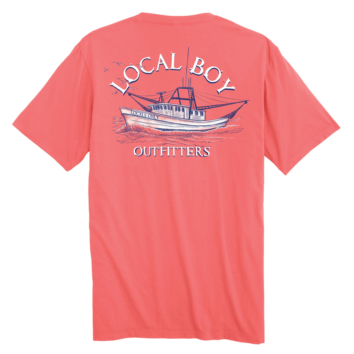 LOCAL BOY OUTFITTERS Men's Tees Local Boy The Shrimper T-Shirt