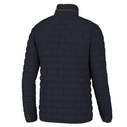 LOCAL BOY OUTFITTERS Mens Jackets NAVY / S Local Boy Men's Brick Quilted Jacket L1300043NVY