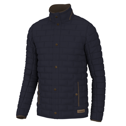 LOCAL BOY OUTFITTERS Mens Jackets NAVY / S Local Boy Men's Brick Quilted Jacket L1300043NVY