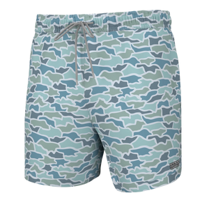 LOCAL BOY OUTFITTERS Mens Shorts COOL OAK CAMO / S Local Boy Men's Bayview Swim Trunk || David's Clothing L1600021COC