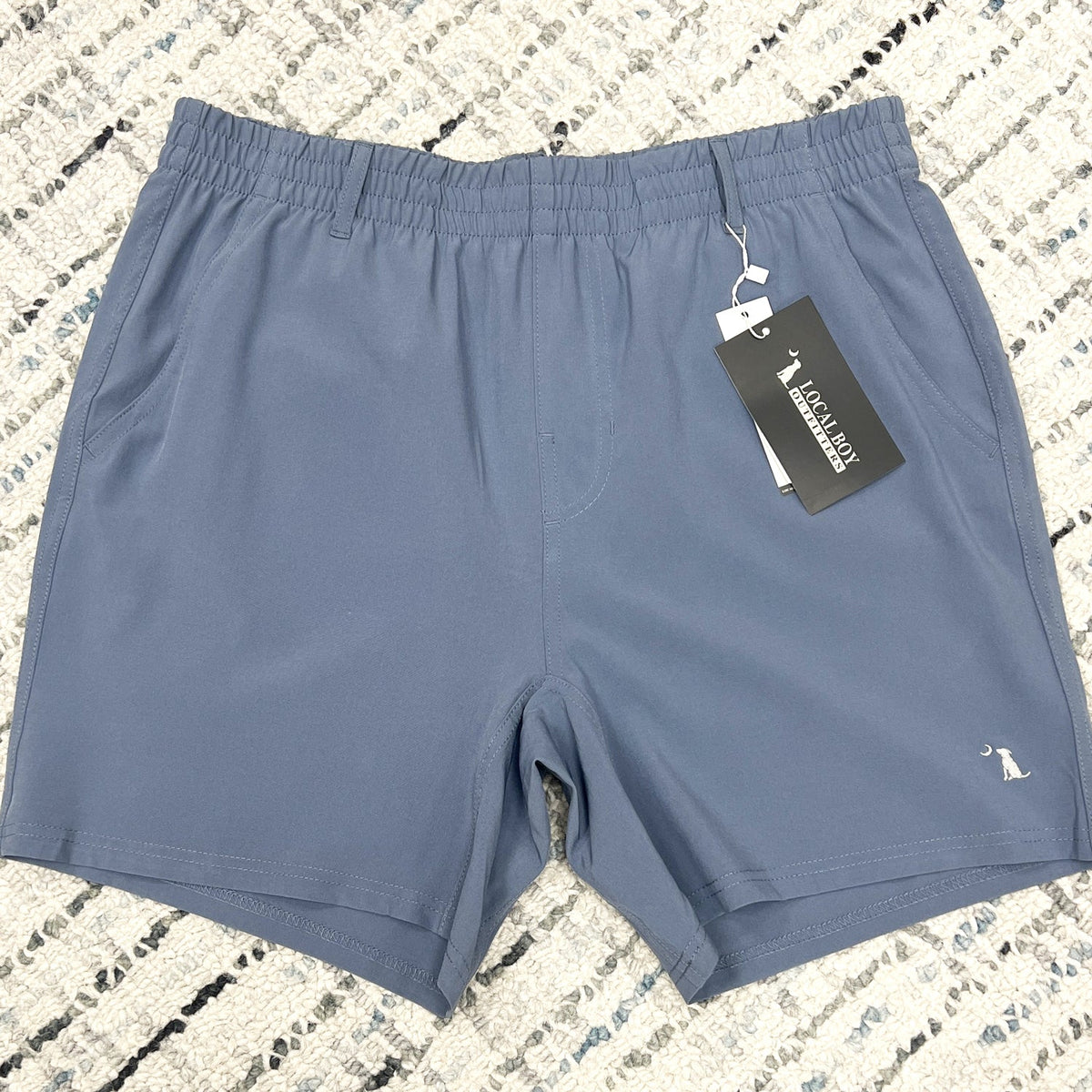 LOCAL BOY OUTFITTERS Mens Shorts DARK SLATE / S Local Boy Men's Volley Short || David's Clothing L1600002DRS