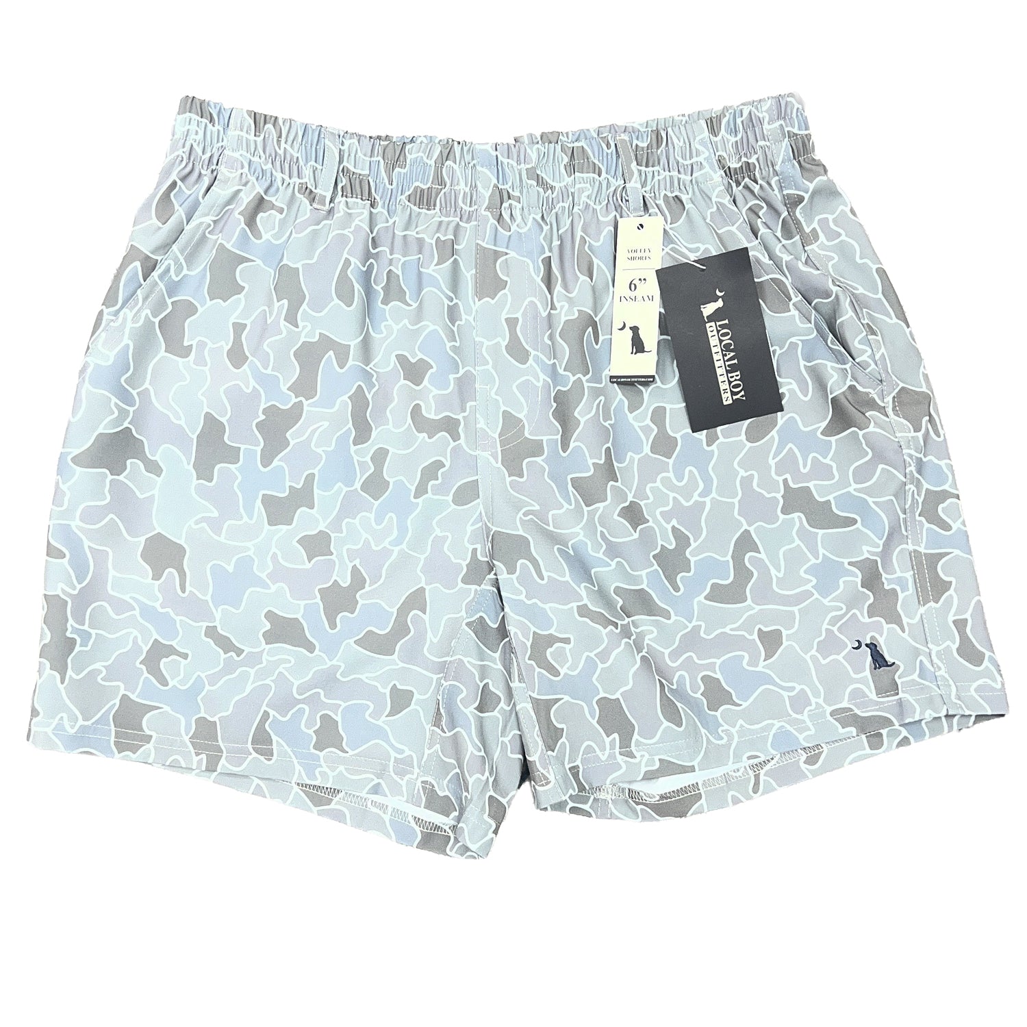 LOCAL BOY OUTFITTERS Mens Shorts BLACK / S Local Boy Men's Volley Short || David's Clothing L1600002BLK