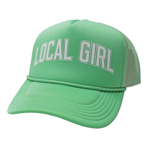LOCAL GIRL Women's Hat EMERALD / - Local Girl Beachwood Foam Trucker Hat L5300037
