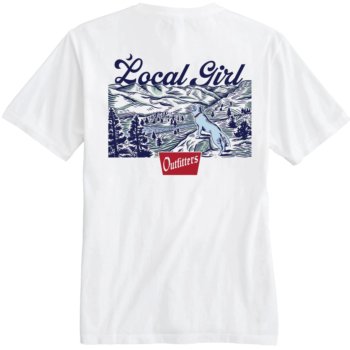 LOCAL GIRL Women's Tee Local Girl Lookout SS Tee