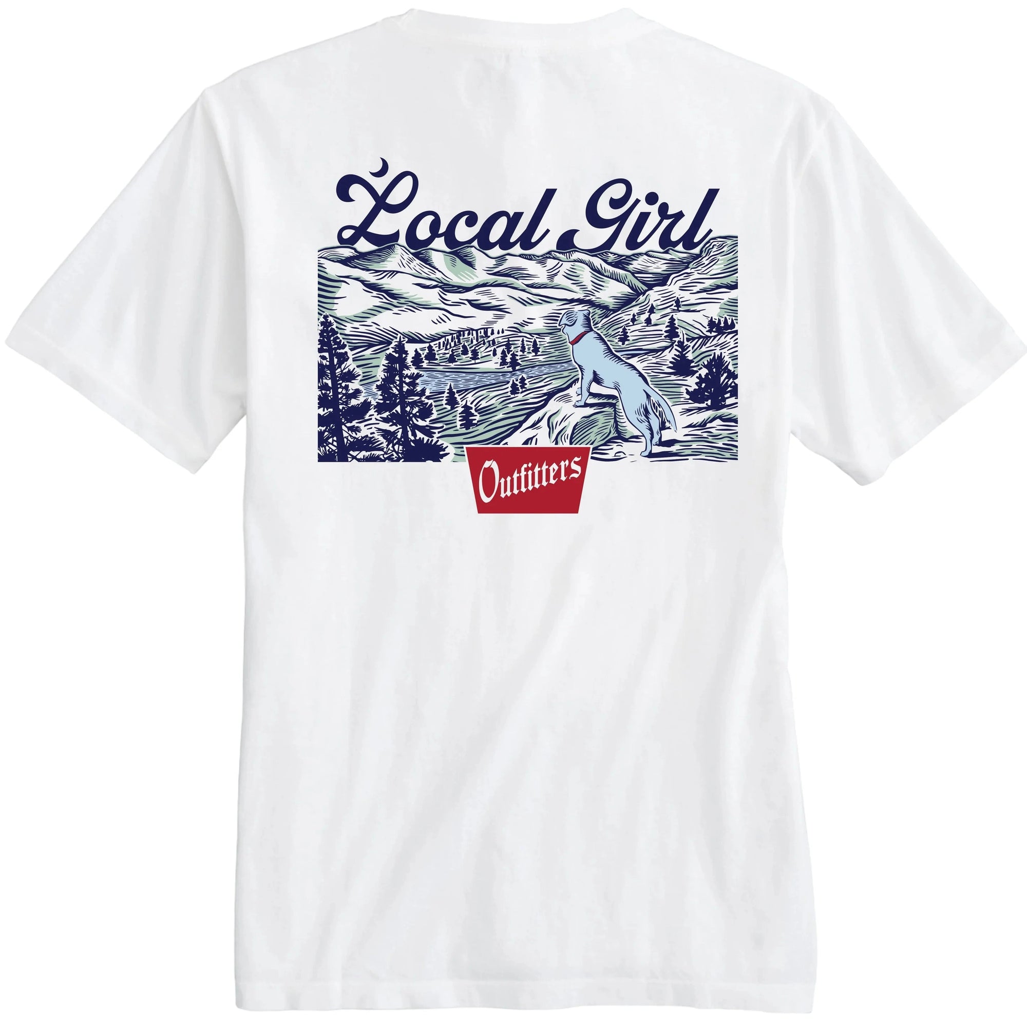 LOCAL GIRL Women's Tee Local Girl Lookout SS Tee