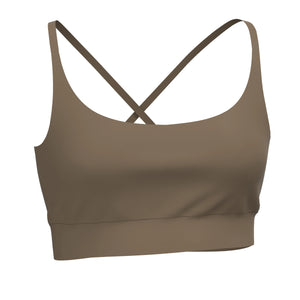 LOCAL GIRL Women's Top COCOA / XS Local Girl Sports Bra L5140002NEW