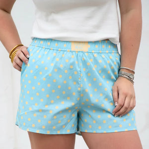 LU LU MAC Women's Shorts Lulu Mac Small Polka Dot Shorts