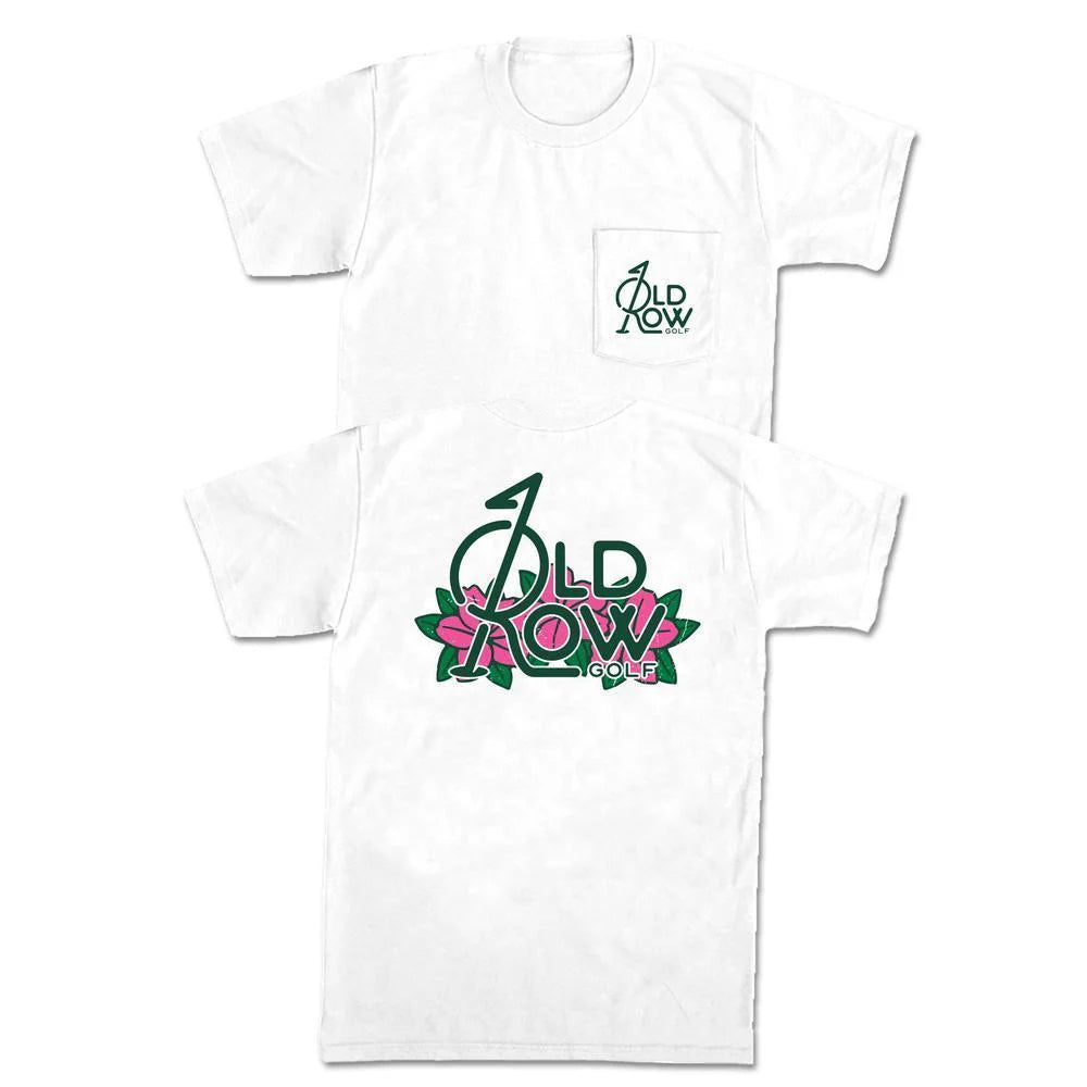 OLD ROW Men's Tees Old Row Golf Flower Pocket Tee