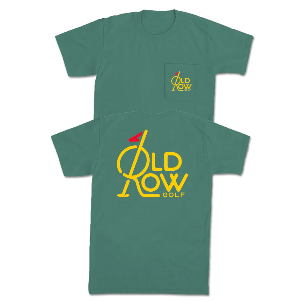 OLD ROW Men's Tees Old Row Golf Pin Pocket Tee from Old Row || David's Clothing