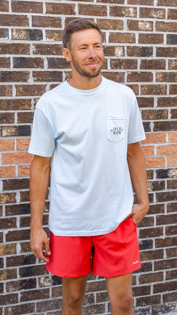 OLD ROW Men's Tees Old Row Good Boy's Club Jeep USA Pocket Tee