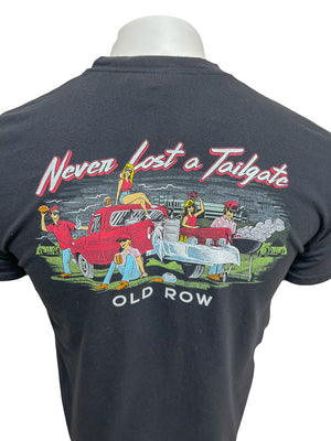 OLD ROW Men's Tees Old Row Never Lost A Tailgate Columbia Pocket Tee || David's Clothing