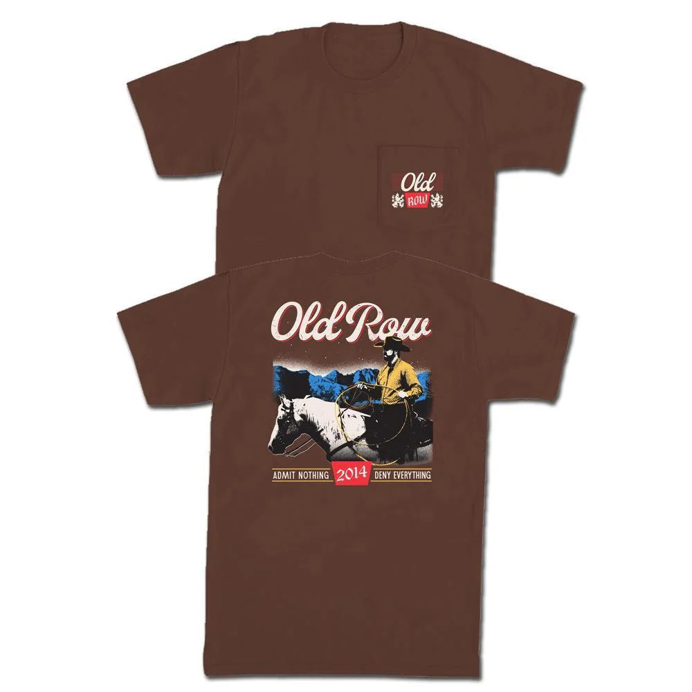 OLD ROW Men's Tees Old Row The Banquet Cowboy 3.0 Pocket Tee