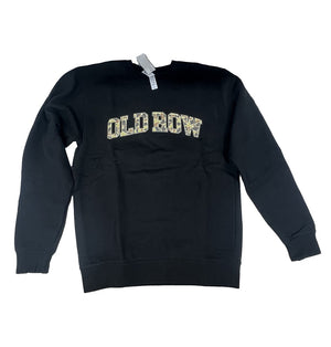 OLD ROW Women's Sweatshirt BLACK / S Old Row Camo Crewneck Sweatshirt WROW3366