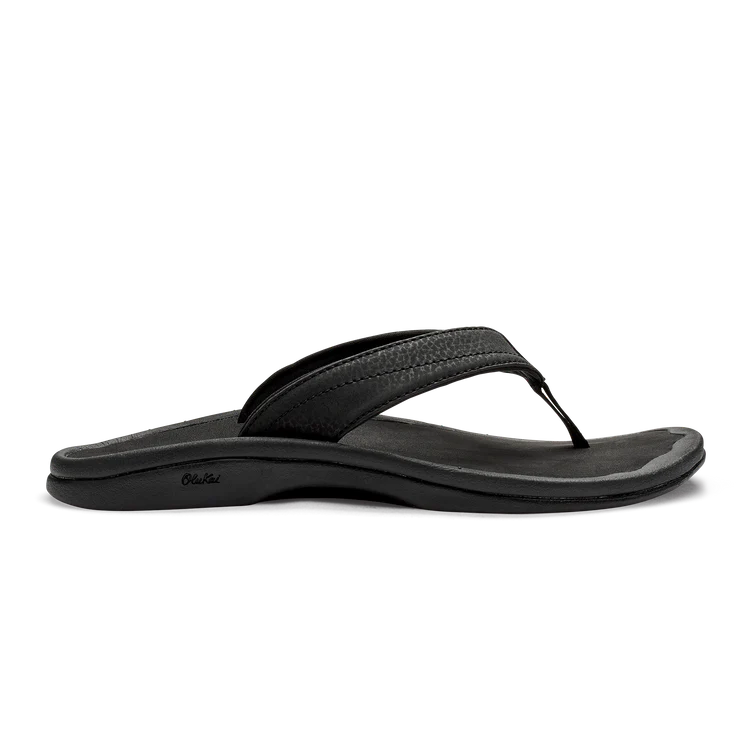 OLUKAI Women's Shoes BLACK / 5 Olukai Women's Sandal ‘Ohana || David's Clothing 20110