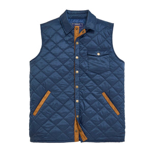 ONWARD RESERVE Men's Outerwear BLUE INDIGO / M Onward Reserve Braswell Vest || David's Clothing U608413