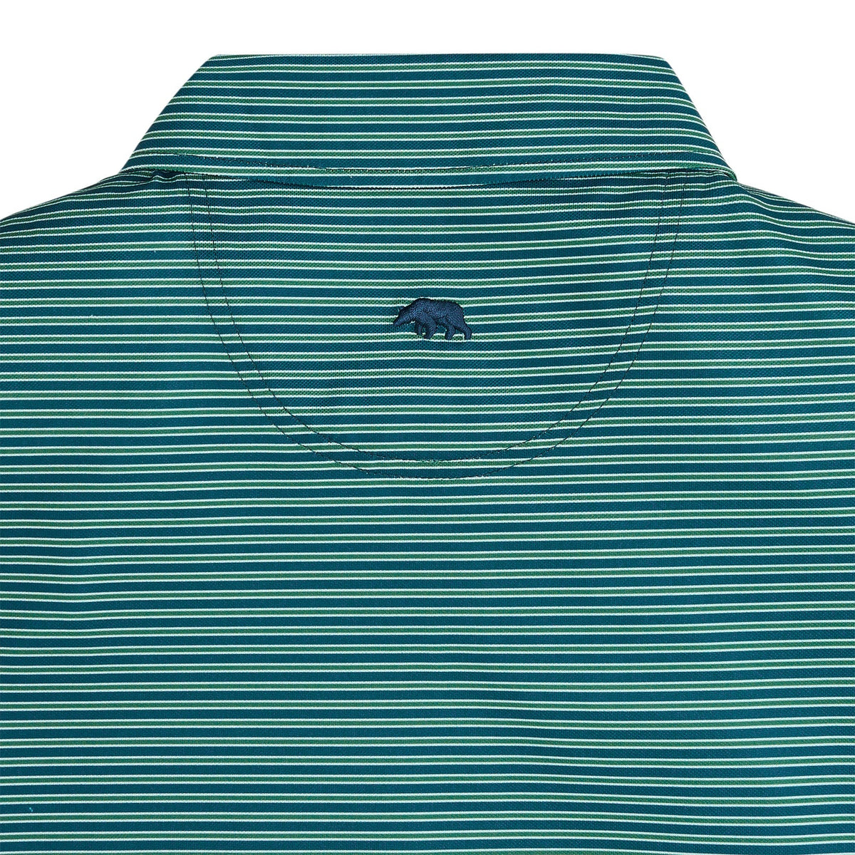 ONWARD RESERVE Men's Polo Onward Reserve Trophy Stripe Performance Pique Polo - Blue Wing Teal