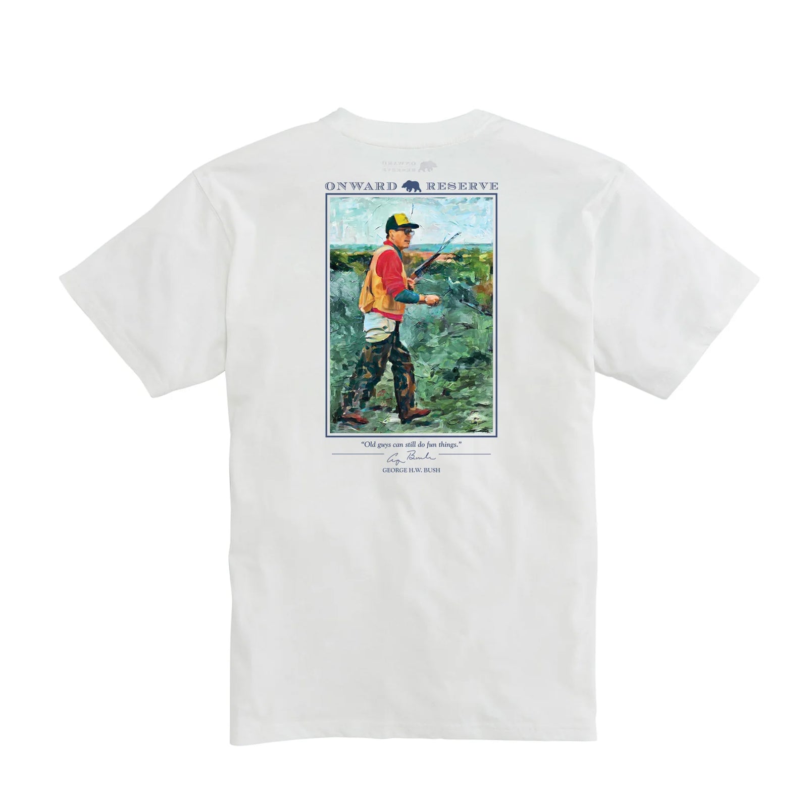 ONWARD RESERVE Men's Tees Onward Reserve Great American Hunter Tee - White