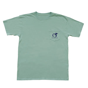 PEACH STATE PRIDE Men's Tees Peach State Pride Georgia Coast Short Sleeve Pocket Tee