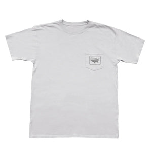 PEACH STATE PRIDE Men's Tees Peach State Pride Til I Die Eagle Short Sleeve Pocket Tee