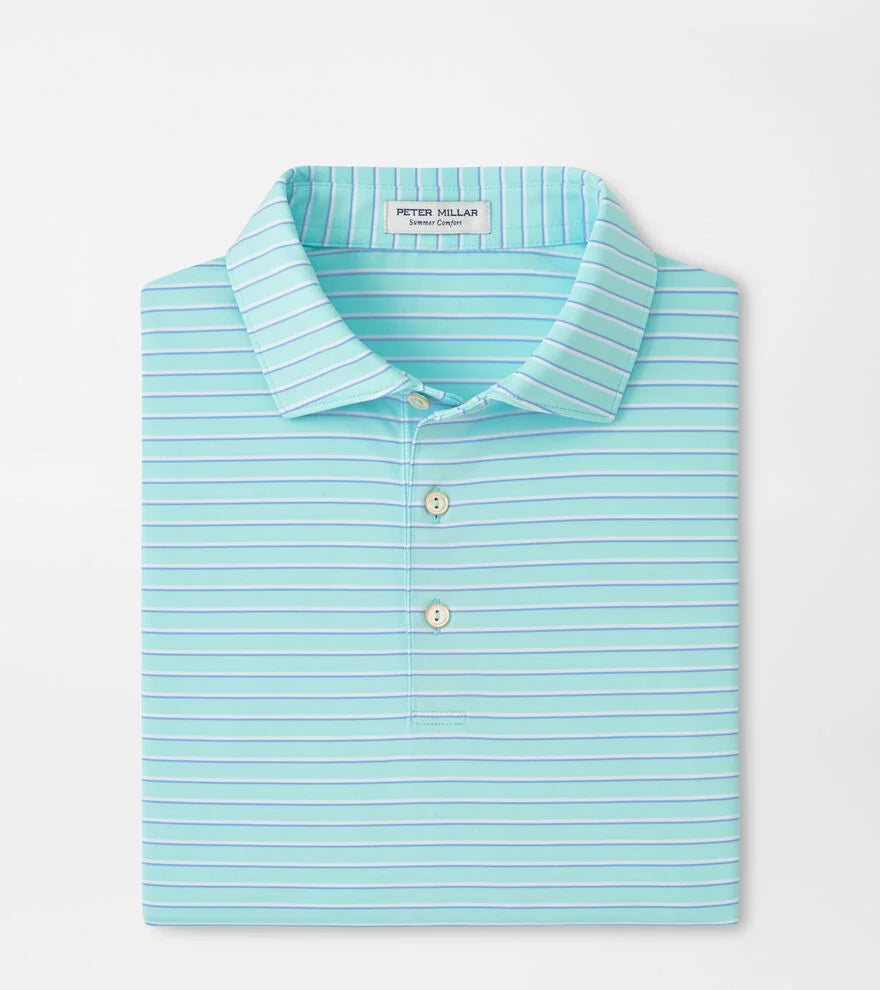 PETER MILLAR Men's Polo CLEARWATER / S Peter Millar Dunnes Performance Jersey Polo MS26EK08SC