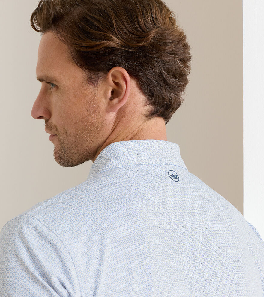 PETER MILLAR Men's Polo Peter Millar Alder Performance Jersey Polo