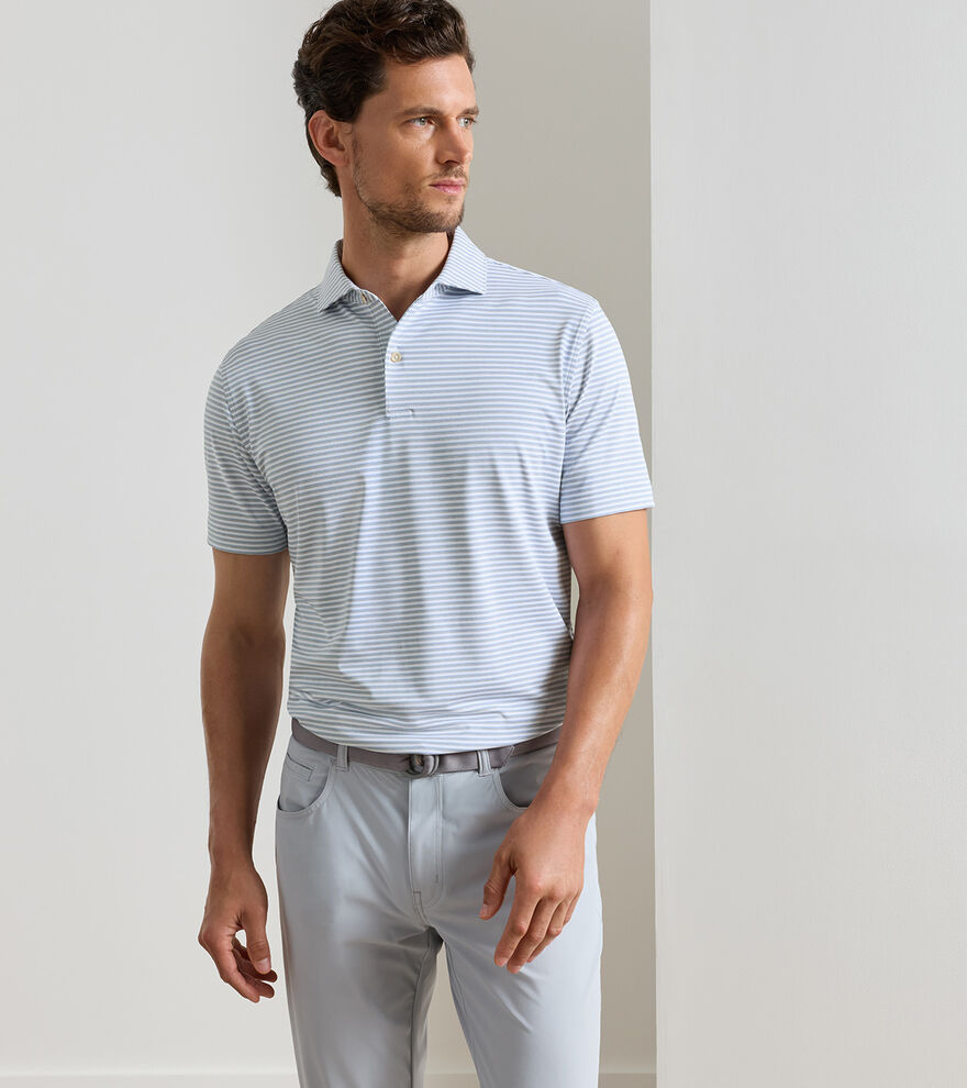 PETER MILLAR Men's Polo Peter Millar Echo Performance Jersey Polo