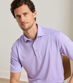 PETER MILLAR Men's Polo Peter Millar Hales Performance Jersey Polo