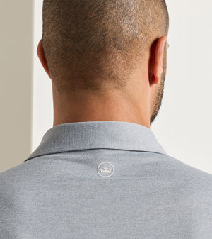 PETER MILLAR Men's Polo Peter Millar Lyons Performance Jersey Long-Sleeve Polo