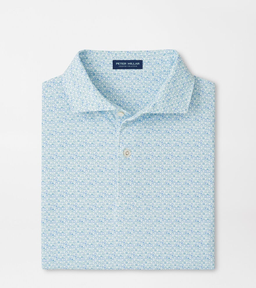 PETER MILLAR Men's Polo Peter Millar Wood Fired Performance Jersey Polo