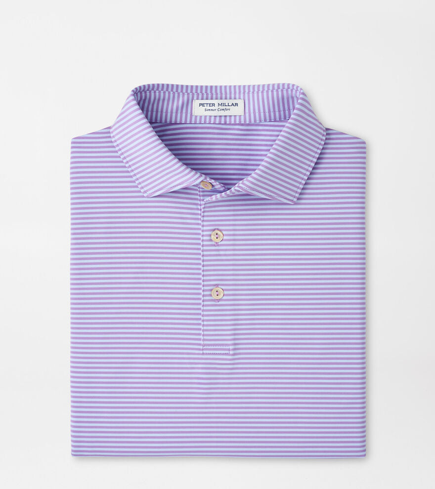 PETER MILLAR Men's Polo PURPLE IRIS / S Peter Millar Hales Performance Jersey Polo MS26EK03SPI