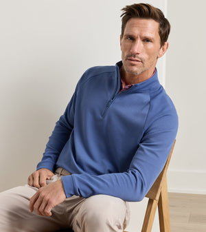 PETER MILLAR Men's Pullovers Peter Millar Cradle Piqué Performance Quarter-Zip