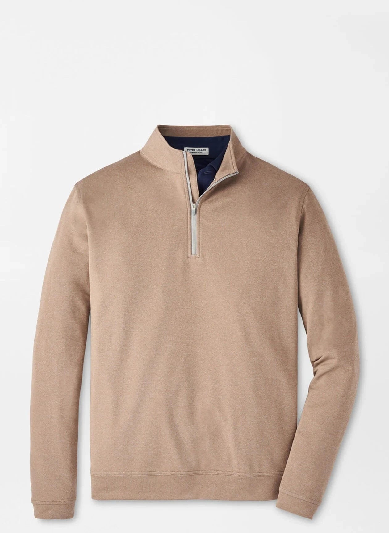 PETER MILLAR Men's Pullovers Peter Millar Perth Mélange Performance Quarter-Zip