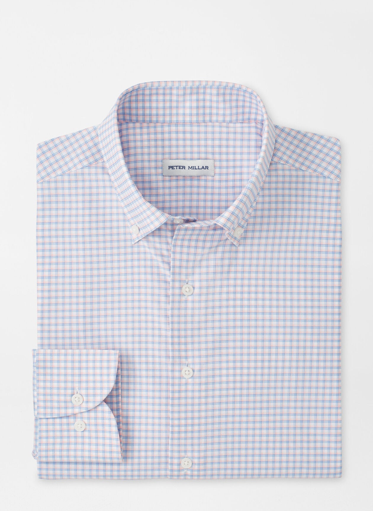 PETER MILLAR Men's Sport Shirt Peter Millar Gregory Performance Twill Sport Shirt