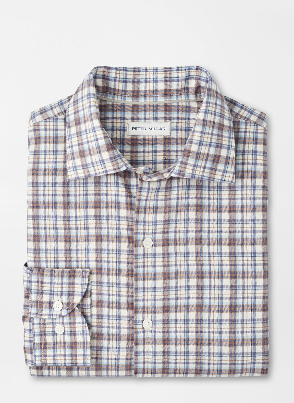 PETER MILLAR Men's Sport Shirt Peter Millar Waynesville Performance Flannel Sport Shirt