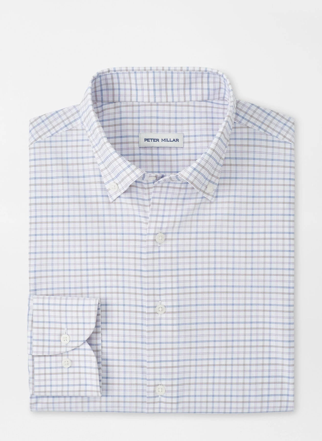 PETER MILLAR Men's Sport Shirt Rommel Performance Twill Sport Shirt