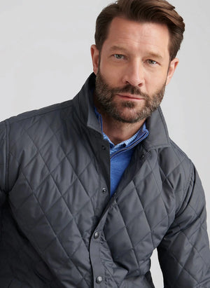 PETER MILLAR Mens Jackets Peter Millar Brighton Shirt Jacket