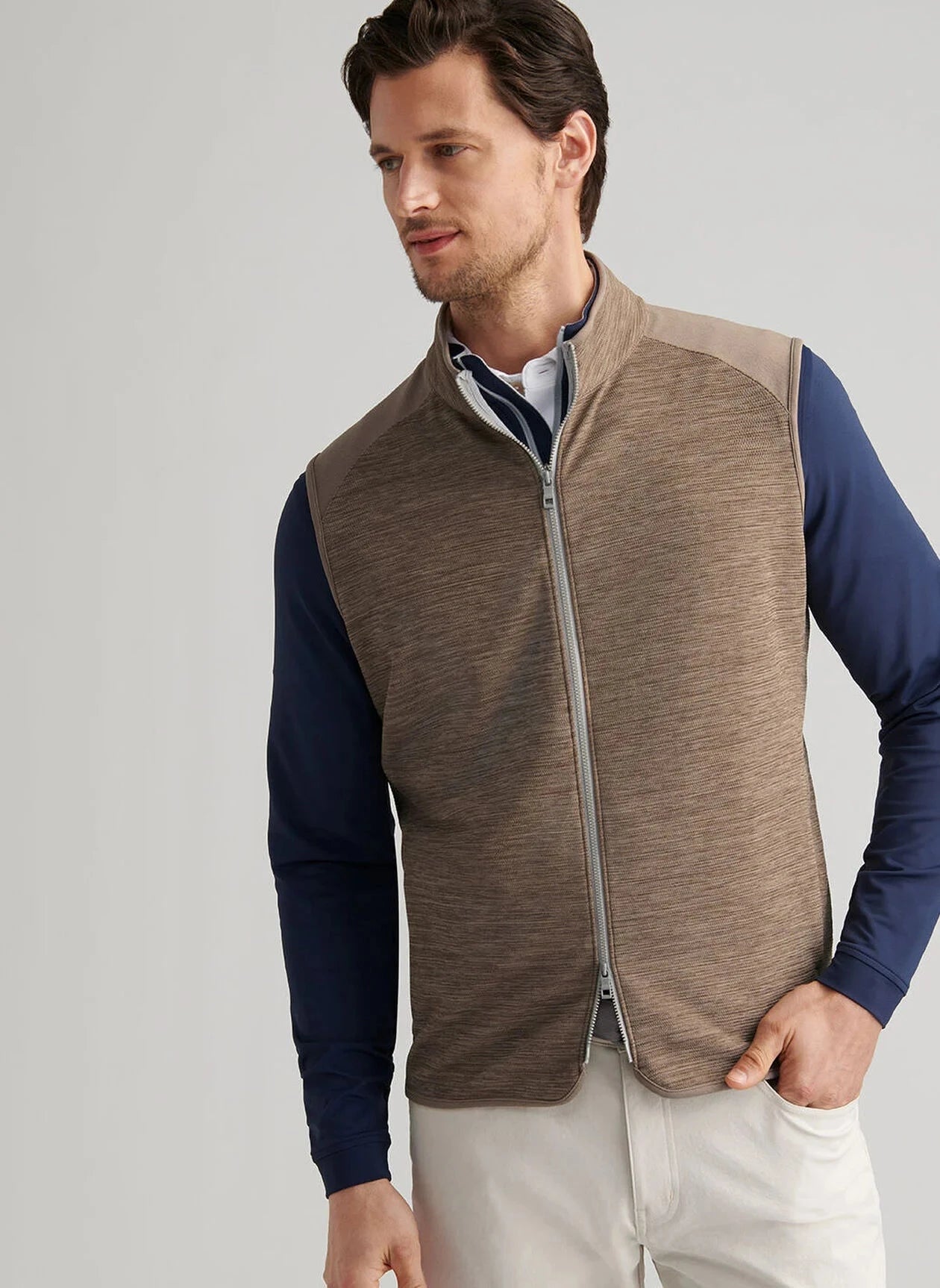 PETER MILLAR Mens Jackets Peter Millar Vista Full-Zip Vest
