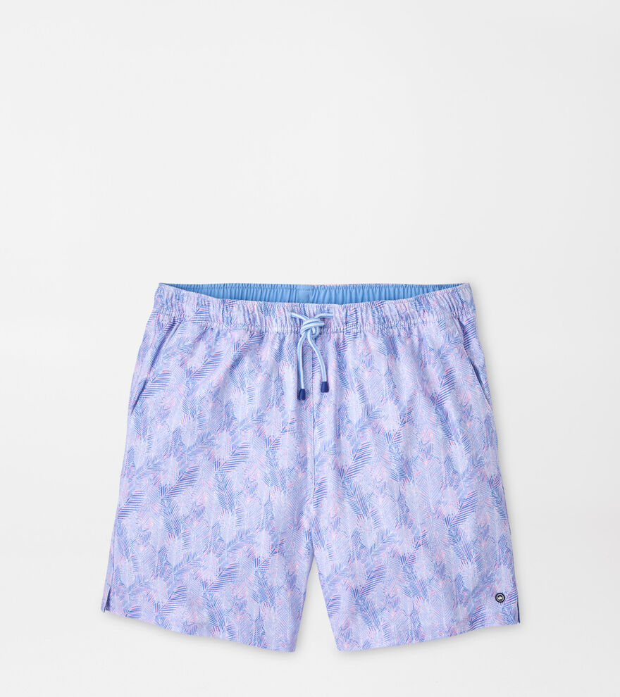 PETER MILLAR Mens Shorts Peter Millar Sunset Palms Swim Trunk