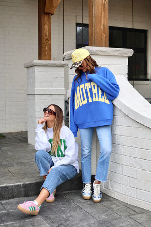 POPPY & PINE Women's Sweaters Poppy & Pine Mother 2-Sided Mock Sweatshirt