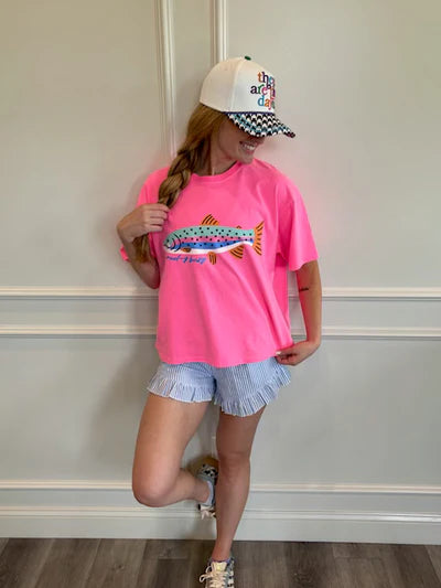 POPPY & PINE Women's Tee Poppy + Pine Reel Cute Tee