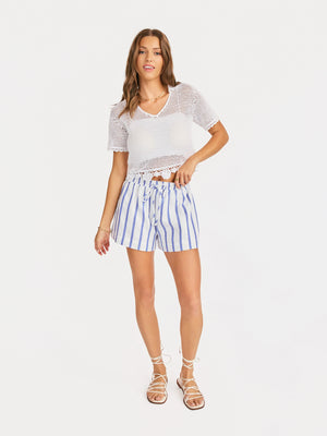 SADIE AND SAGE Men's Shorts Daytrip Stripe Shorts