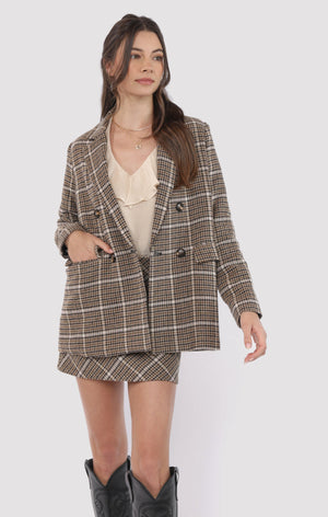 SADIE AND SAGE Women Jackets Sadie and Sage Gossip Girl Double Breasted Blazer