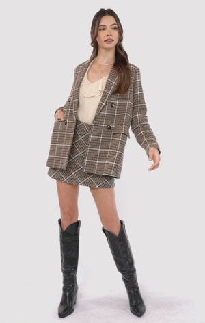 SADIE AND SAGE Women Jackets Sadie and Sage Gossip Girl Double Breasted Blazer