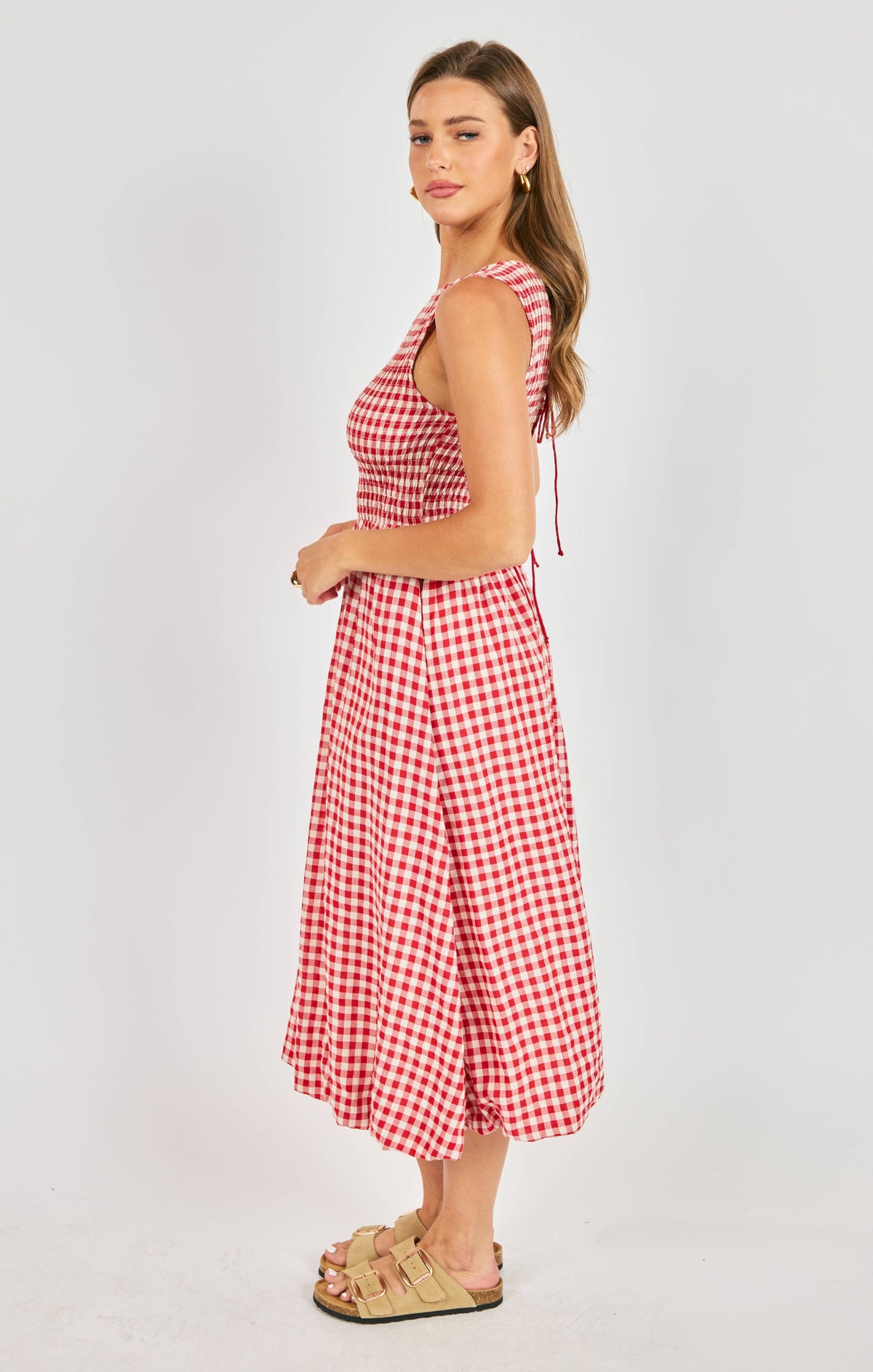 SADIE AND SAGE Women's Dresses Sadie And Sage Apple Butter Midi Dress