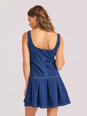 SADIE AND SAGE Women's Dresses Sadie and Sage Cowgirl Denim Mini Dress