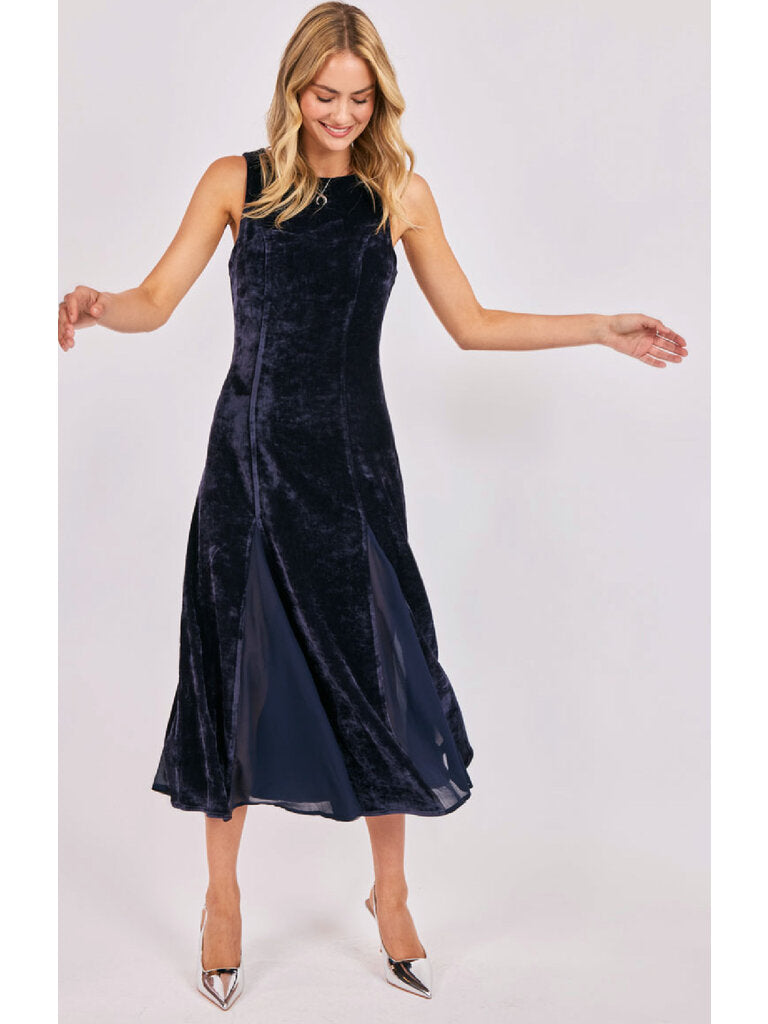SADIE AND SAGE Women's Dresses Sadie and Sage Midnight Velvet Dress