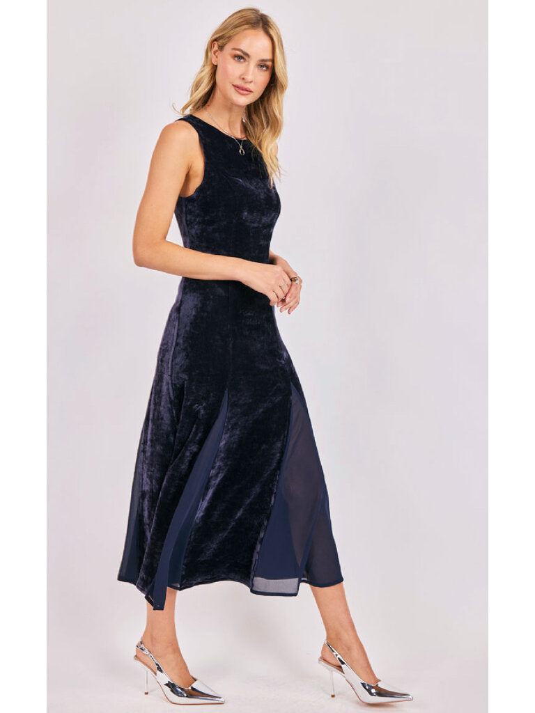 SADIE AND SAGE Women's Dresses Sadie and Sage Midnight Velvet Dress